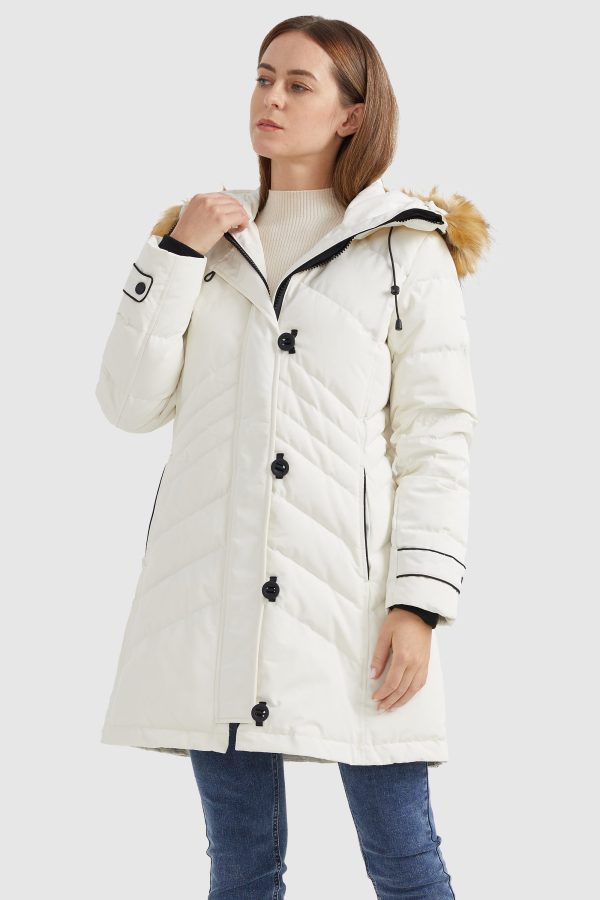 Quilted Thickned Down Coat - Image 2