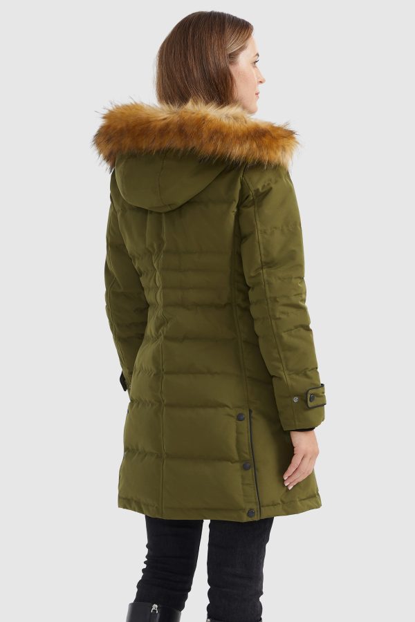 Quilted Thickned Down Coat - Image 7