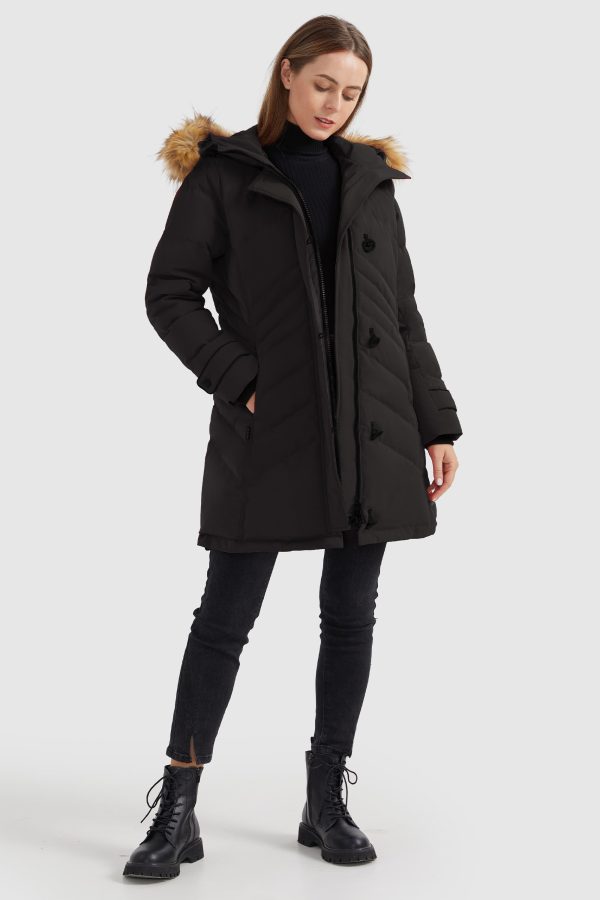 Quilted Thickned Down Coat - Image 9