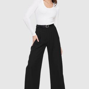 Scoop Neck Pullover Sweater