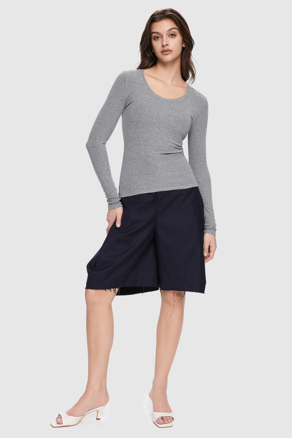 Scoop Neck Pullover Sweater - Image 6