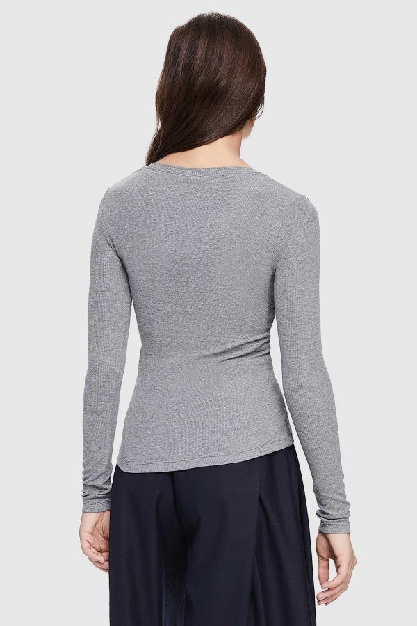Scoop Neck Pullover Sweater - Image 8
