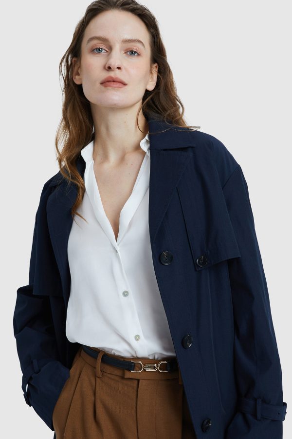 Single-Breasted Belted Hudson Trench - Image 12