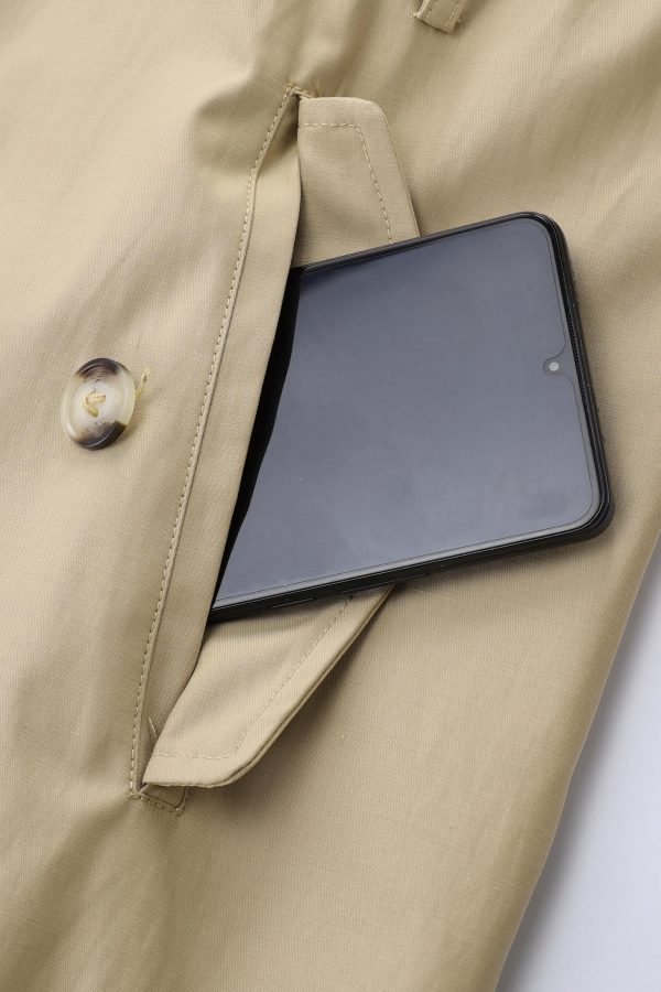 Single-Breasted Belted Hudson Trench - Image 20