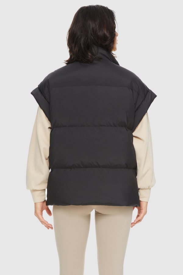 Sleeveless Classic Puffer Vest - Image 15