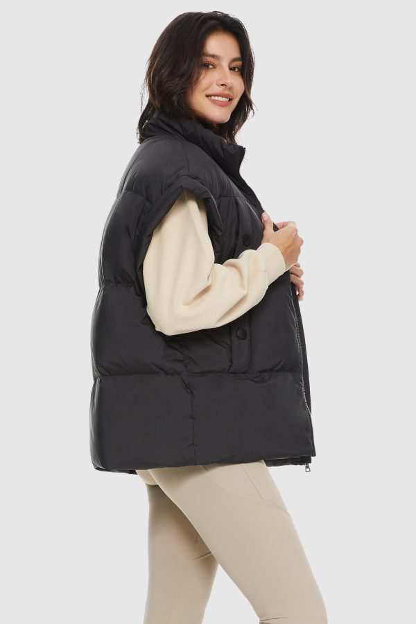 Sleeveless Classic Puffer Vest - Image 16