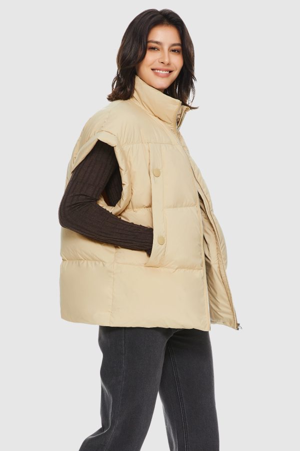 Sleeveless Classic Puffer Vest - Image 20