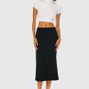 Split Midi Pencil Skirts