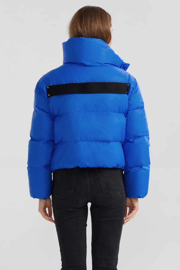 Stylish Puffer Down Coat with Thickened Collar - Image 12