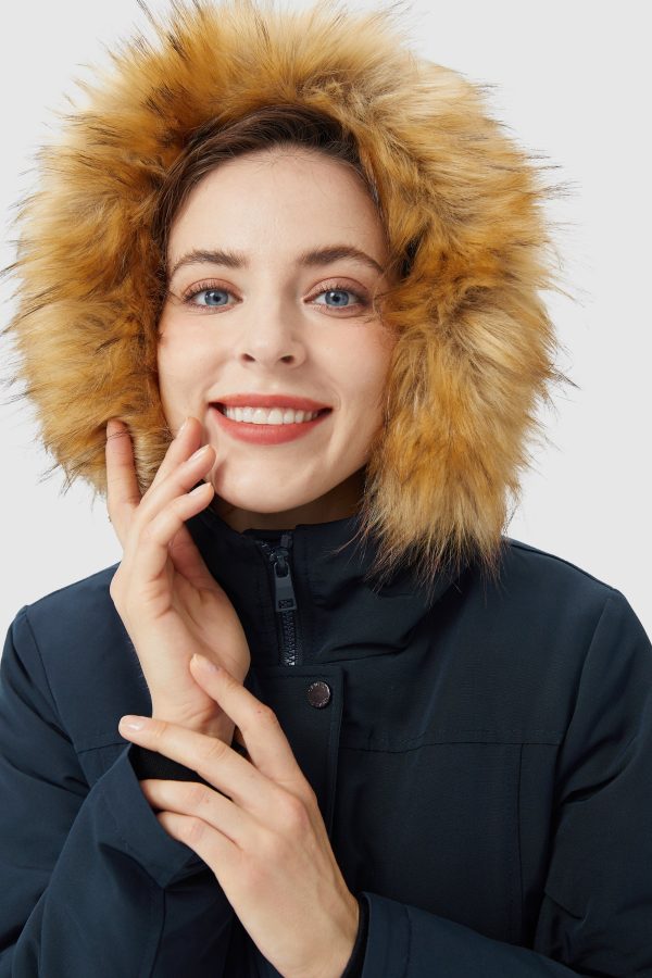 Thickened Fleece Lined Parka Jacket - Image 20