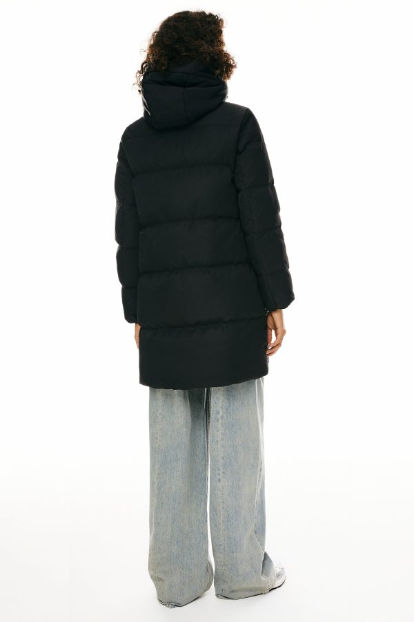 Two-Way Zipper Hooded Down Puffer Jacket - Image 10