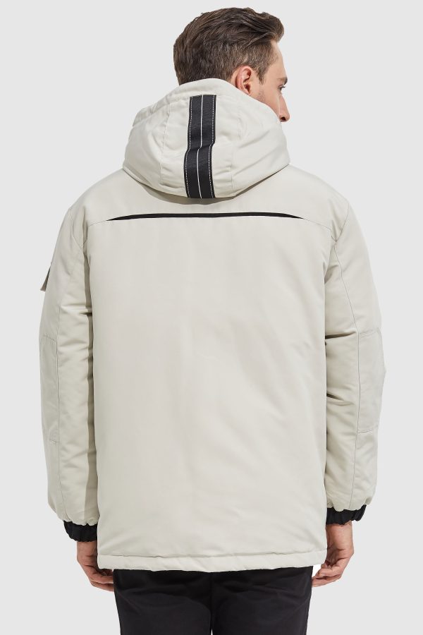 Warm Anorak  Detachable Hood Down Parka - Image 14