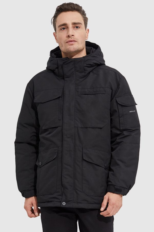 Warm Anorak  Detachable Hood Down Parka - Image 17