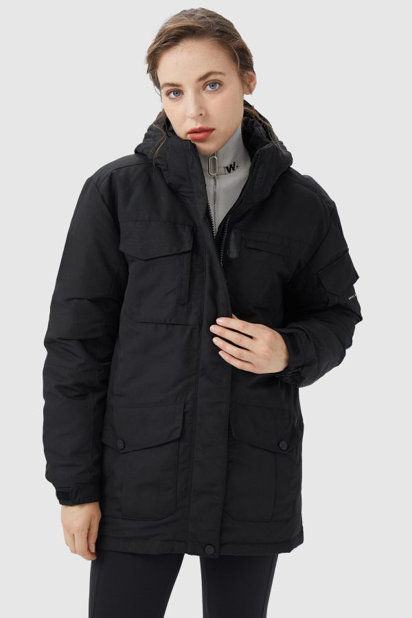 Warm Multiple Pockets Parka Down Jacket - Image 10
