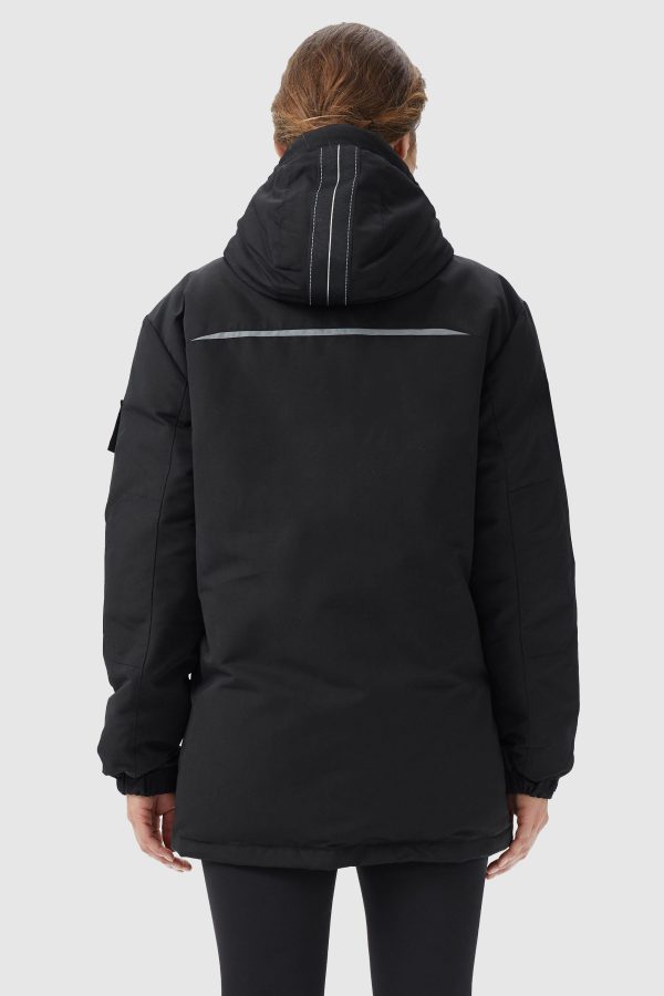 Warm Multiple Pockets Parka Down Jacket - Image 11