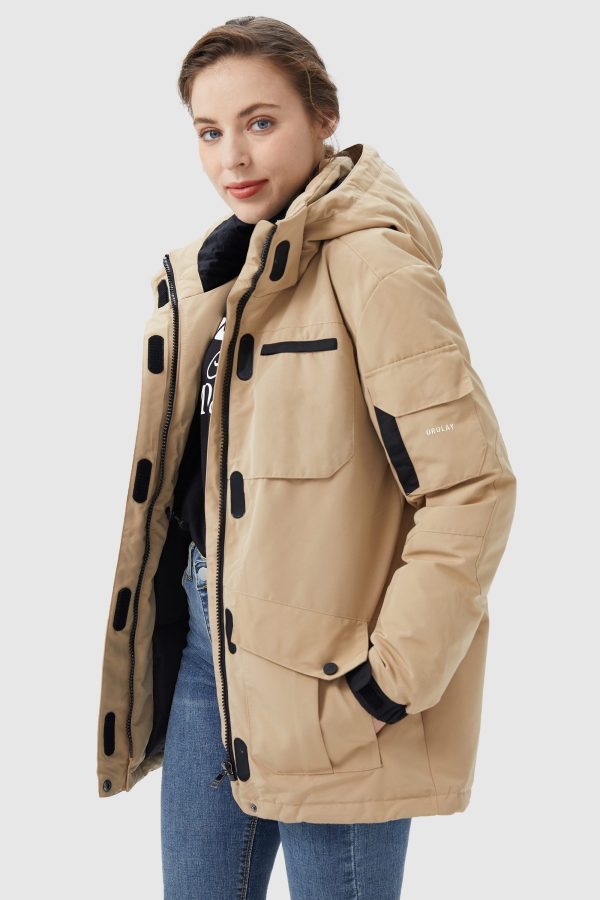 Warm Multiple Pockets Parka Down Jacket - Image 15