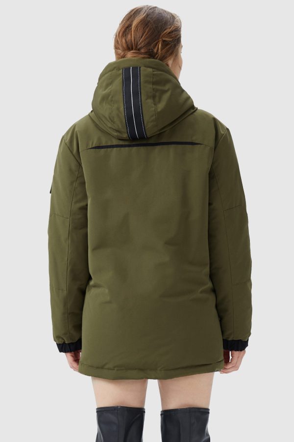 Warm Multiple Pockets Parka Down Jacket - Image 3