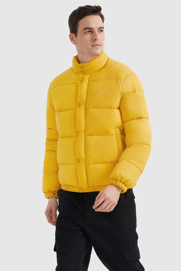 Water Repellent Slant Pocket Thickened Jacket - Image 7