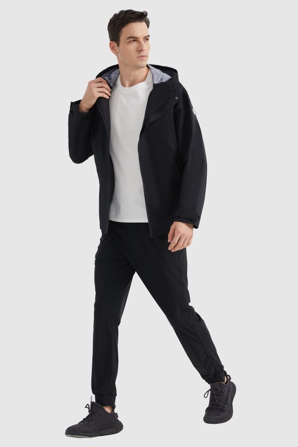 Waterproof Hooded Rain Jacket - Image 5