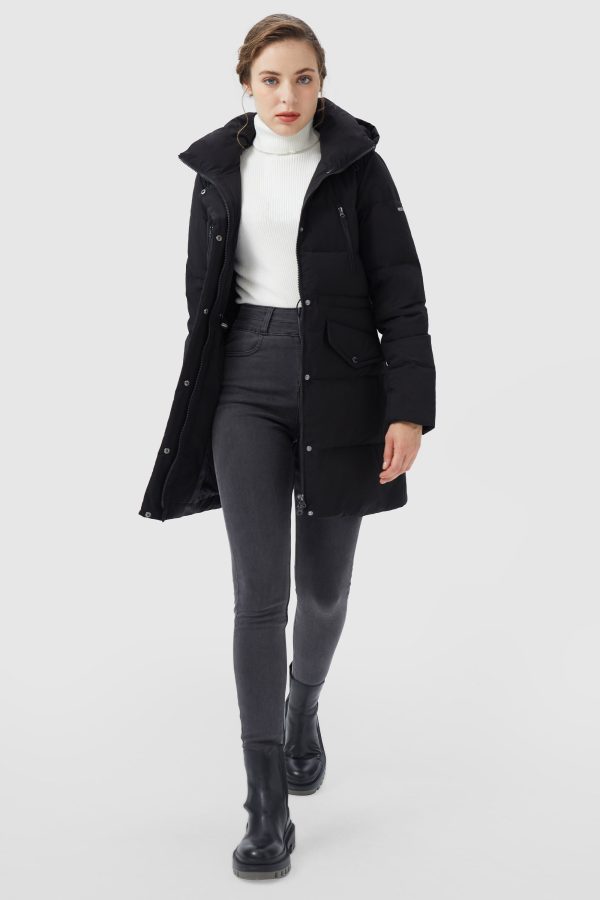 Waterproof Thickened Down Jacket with Hood - Image 30