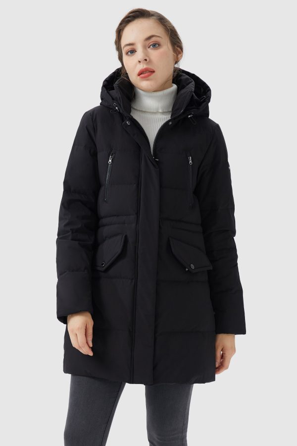Waterproof Thickened Down Jacket with Hood - Image 40