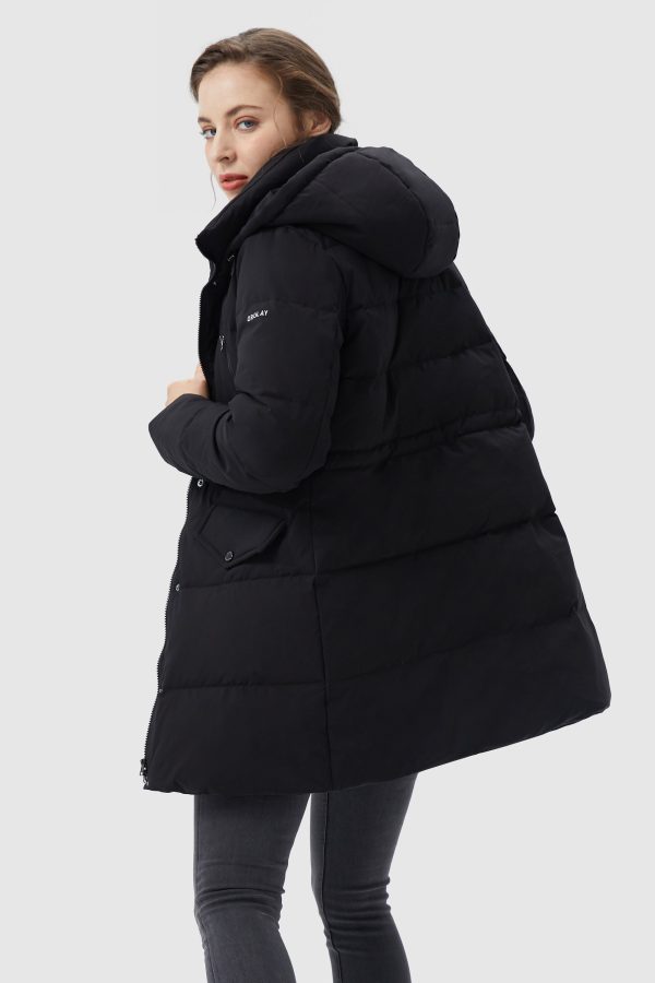 Waterproof Thickened Down Jacket with Hood - Image 42