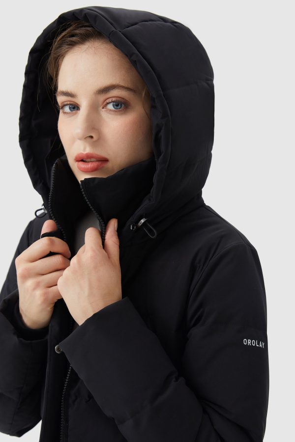 Waterproof Thickened Down Jacket with Hood - Image 44