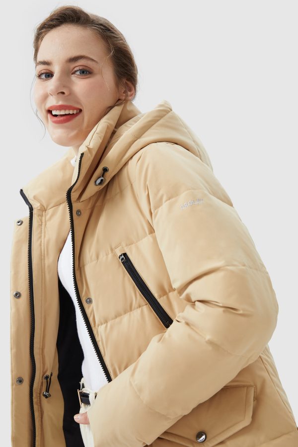 Waterproof Thickened Down Jacket with Hood - Image 16