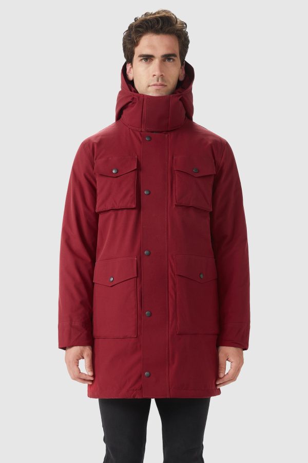 Windproof Warm Hooded Down Jacket - Image 10