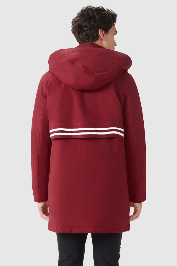 Windproof Warm Hooded Down Jacket - Image 11