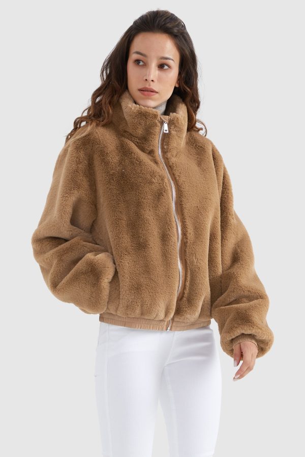 Winter Sherpa Zip-Up Coat - Image 3