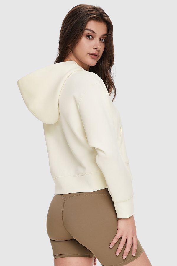 Zip-Up Cropped Hoodie - Image 4