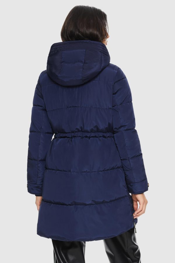 Zipper Winter Thickened Puffer Coat - Image 18