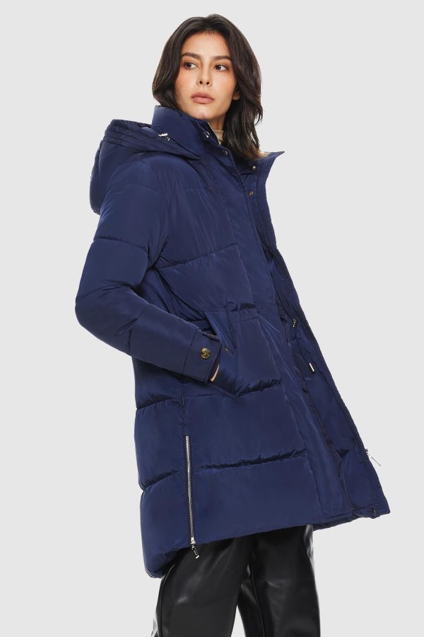 Zipper Winter Thickened Puffer Coat - Image 19