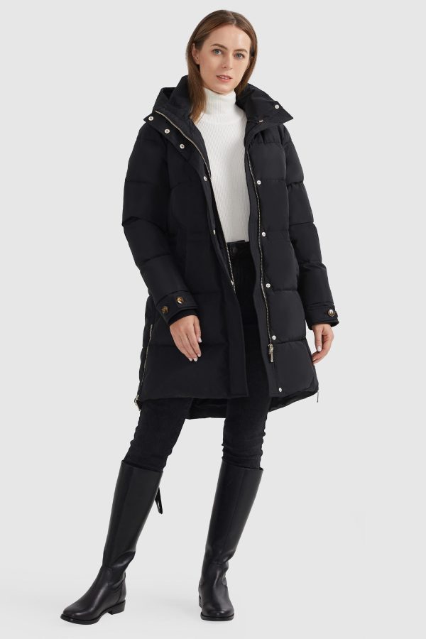Zipper Winter Thickened Puffer Coat - Image 26