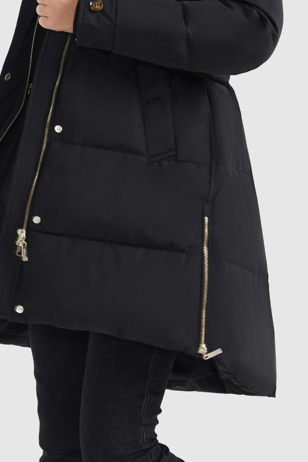 Zipper Winter Thickened Puffer Coat - Image 29