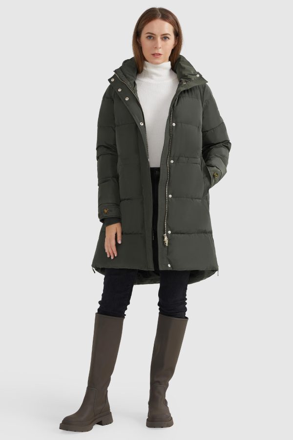 Zipper Winter Thickened Puffer Coat - Image 6