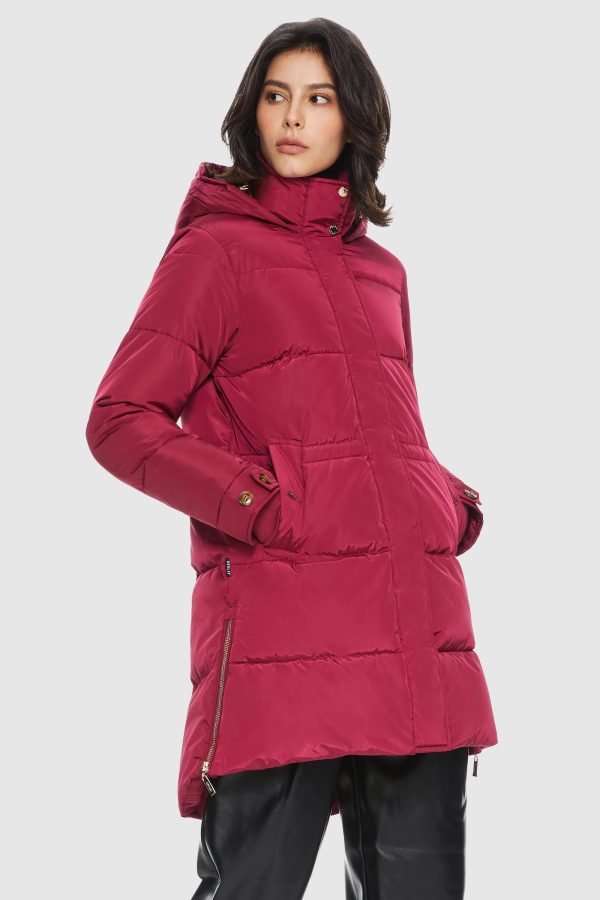 Zipper Winter Thickened Puffer Coat - Image 15