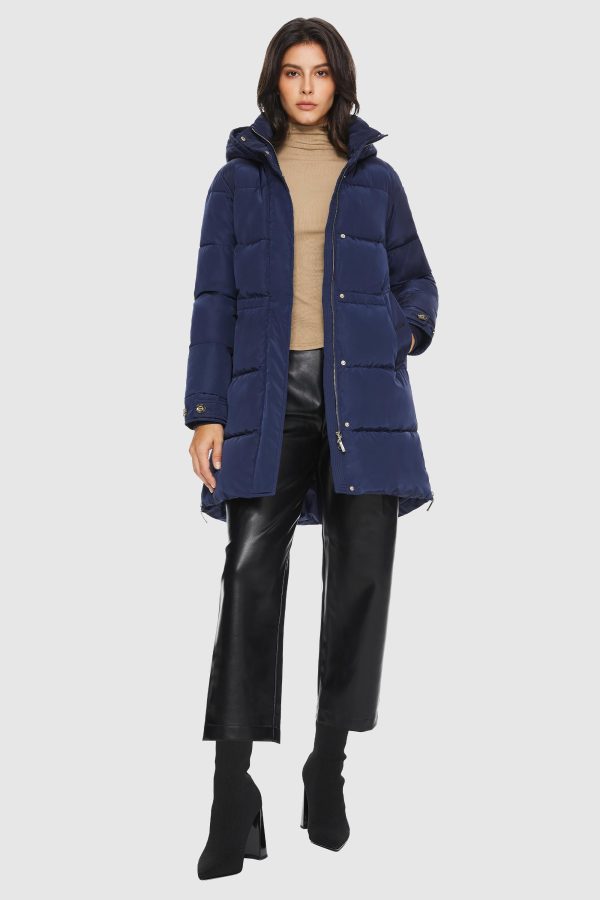 Zipper Winter Thickened Puffer Coat - Image 16