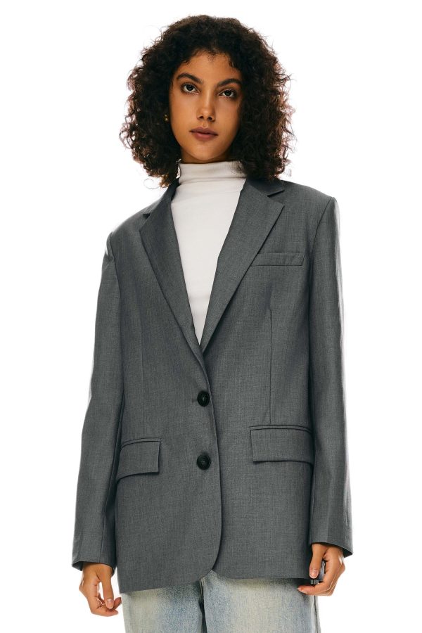 Long Sleeve Work Blazer Casual Business - Image 2