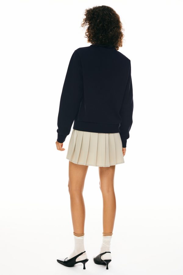 Long Sleeve Polo Sweatshirt Half Zip - Image 4