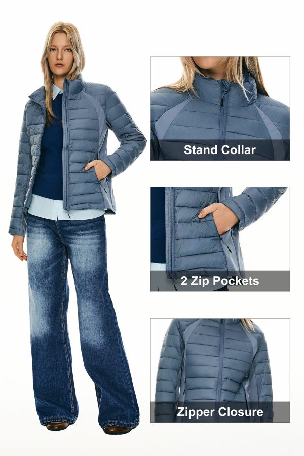 Lightweight Insulated Quilted Puffer Coats Breathable - Image 11