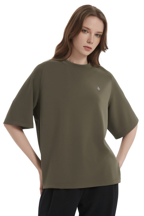 Casual Crew Neck T-Shirt Tops Basic Workout - Image 16
