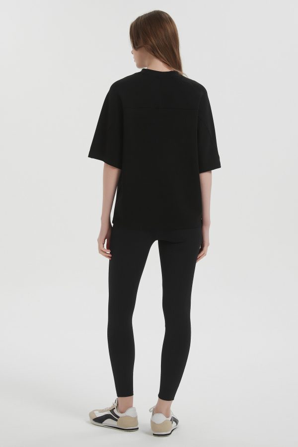 Casual Crew Neck T-Shirt Tops Basic Workout - Image 20