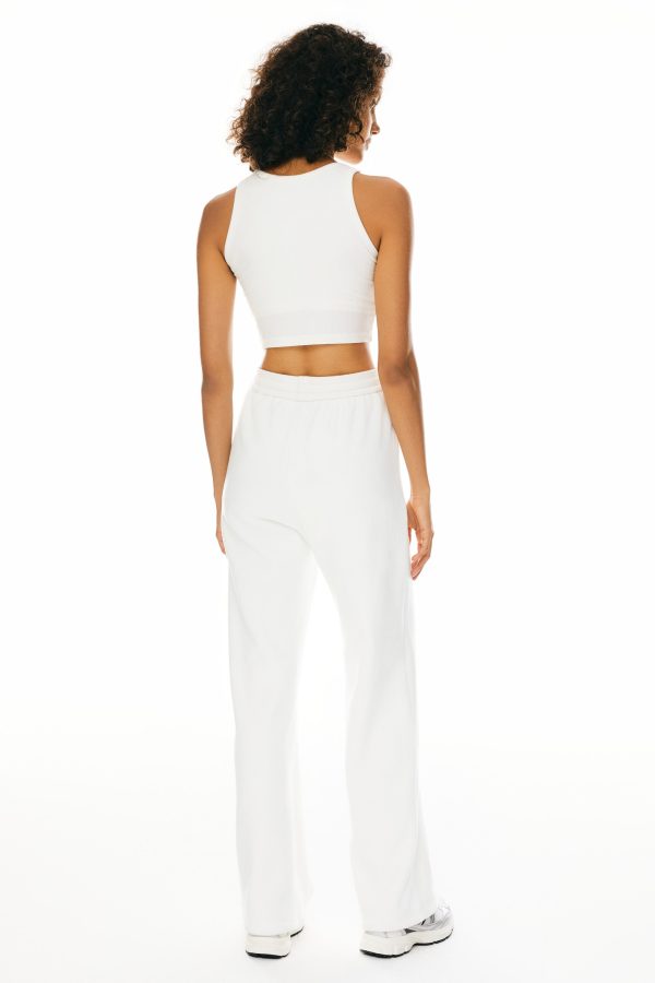 Fleece Straight Leg Sweatpants - Image 10