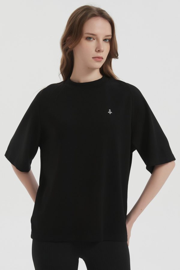 Casual Crew Neck T-Shirt Tops Basic Workout - Image 18