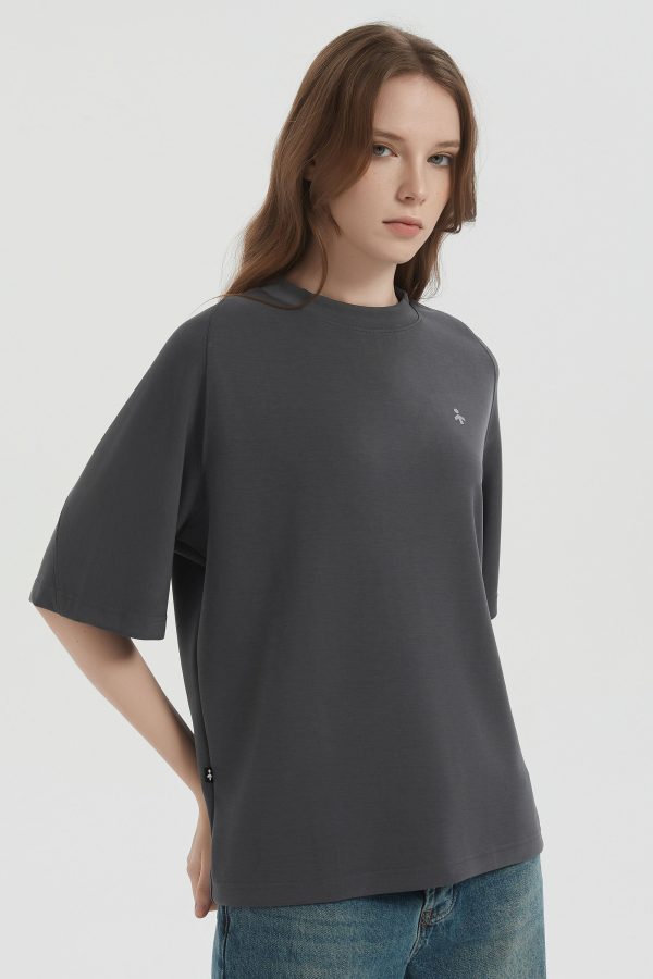 Casual Crew Neck T-Shirt Tops Basic Workout - Image 11