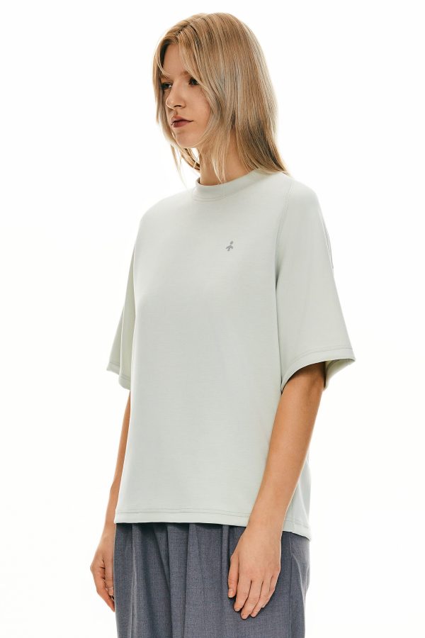 Casual Crew Neck T-Shirt Tops Basic Workout - Image 4