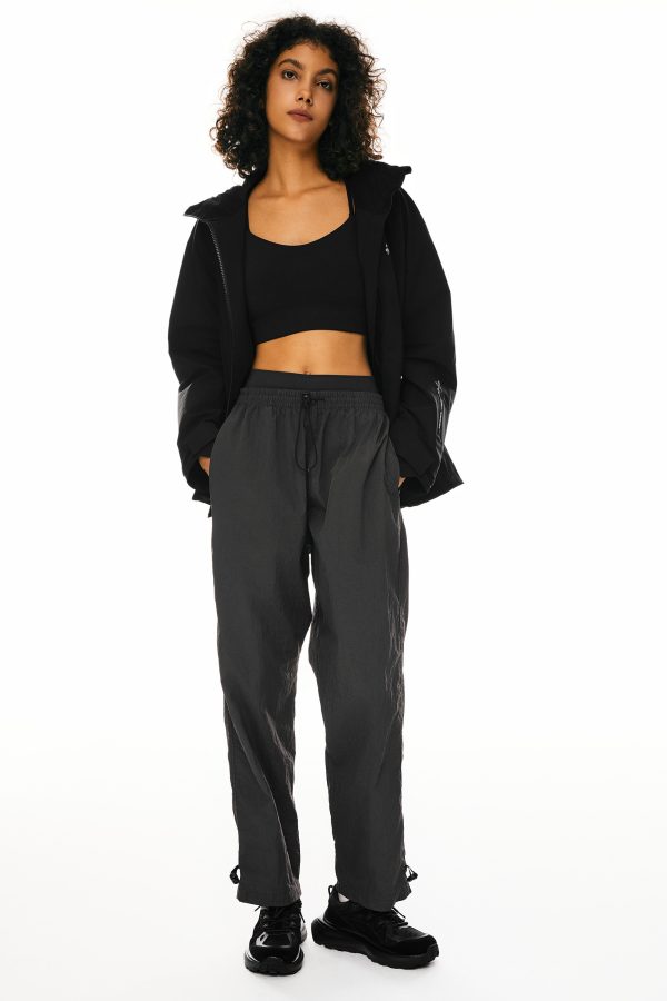 Zip Up Rain Jacket Lightweight Hooded Windbreaker - Image 9