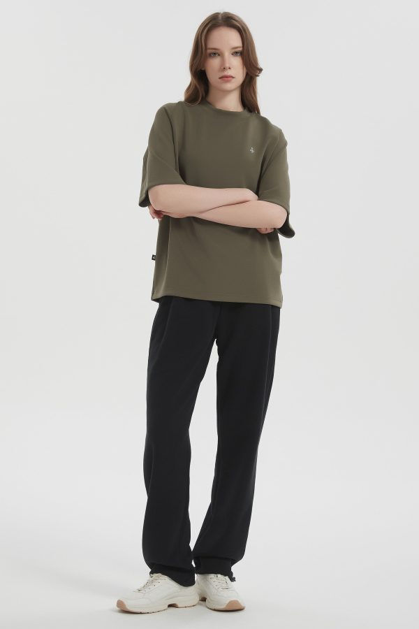 Casual Crew Neck T-Shirt Tops Basic Workout - Image 14
